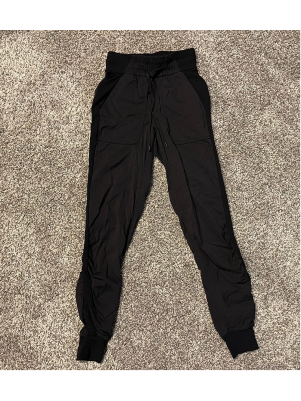 Lululemon Beyond the Studio Jogger, Size 0, Black, EUC